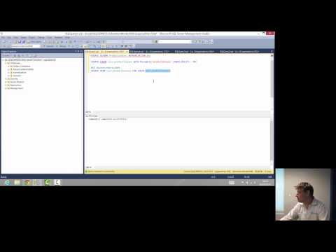 SQL Server Tutorial - Part 8 - SP, schema, MERGE and OUTPUT