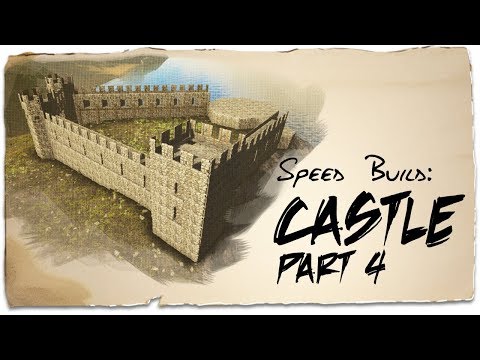 Building a Castle: Part 4 - 3x3 Tower With Arrow Slits  | ARK: Survival Evolved | Base Design