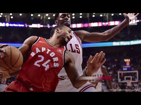 Valanciunas posts 21 points, 10 boards as Raptors hold on to beat Bulls