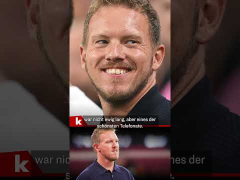 "Da war ich gerade im Obi": Kleindienst schildert Nagelsmann-Anruf #shorts