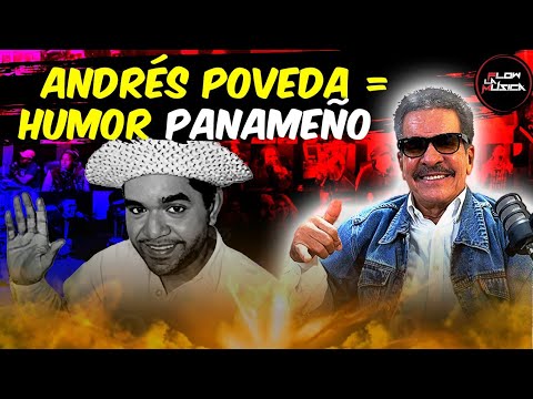 ANDRÉS POVEDA - EL REY DEL HUMOR EN PANAMÁ | SUS INCIOS Y MOMENTOS DIFICILES DEL COMPA!