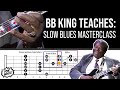 BB King Teaches How to Solo Over a Blues Progression! Animated Fretboard Guitar Lesson (fretLIVE)