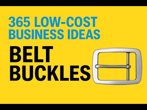 Start a £0 Belt Buckle Business: A Lucrative Side Hustle for UK Entrepreneurs - low-cost business idea