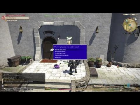 FINAL FANTASY XIV BEASTS OF BOURBON/LEVEQUEST LV 15 LA NOSCEA