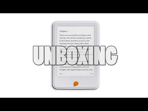 Storytel e-reader Unboxing