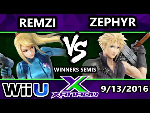 S@X 167 - Zephyr (Cloud) Vs. EZG | Remzi (ZSS) SSB4 Winners Semis - Smash Wii U - Smash 4