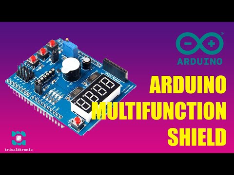 Arduino Multifunction shield| introduction to arduino multifunction shield