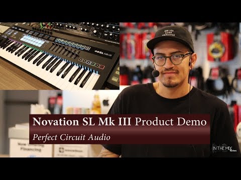 Novation SL MKIII Demo with Enrique Martinez