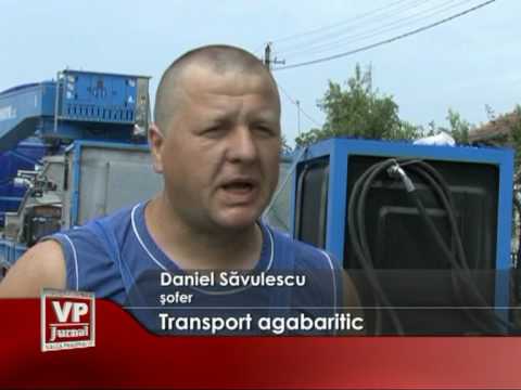 Transport agabaritic