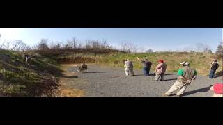 preview picture of video 'IDPA Match 22 March 2014 at the Mecklenburg Wildlife Club'