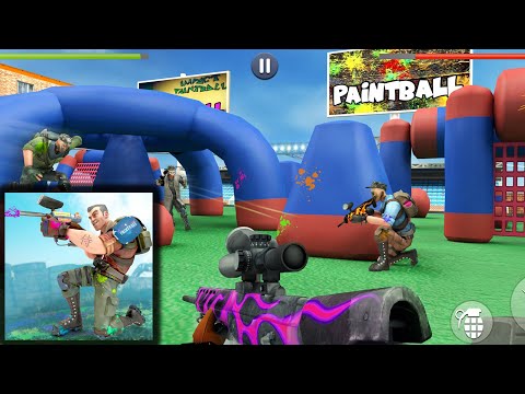 Paintball Shooting Games 3d [1080p 60, iPhone XR Gameplay] - YouTube