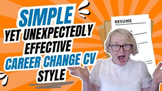 Career Change Resume Example | Simple, Yet Effective Template | Resume Breakdown