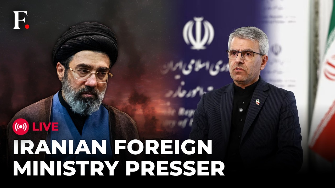 IRAN LIVE: Foreign Ministry Spokesperson Esmail Baghaei Speaks to Reporters | Iran War