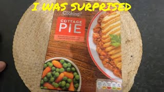 Lidl whats cooking cottage PIE £1 49 review