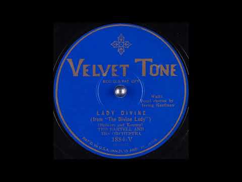 Ted Bartell & his orchestra - Lady Devine (1929)