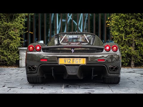 Ferrari Enzo - Start Up, Powerslide, Details, Accelerations and more!!