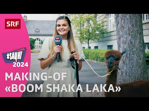 #SayHi 2024: Hinter den Kulissen bei «BOOM SHAKA LAKA» von Nicky B Fly & Nickless | SRF Kids