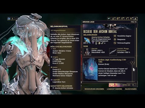 Warframe: Archon Jagd 1-3 (Auslöschung 130-135), Ivara Prime Solo