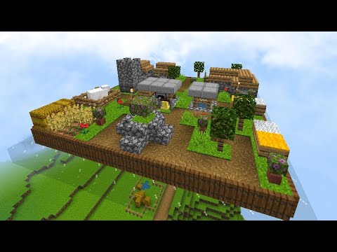 Minecraft Village Mini village biome build hacks😱