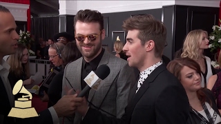 Chainsmokers | Red Carpet | 59th GRAMMYs