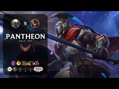 Pantheon Top vs Rumble - KR Grandmaster Patch 12.23