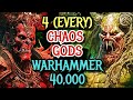 4 (Every) Chaos Gods From Warhammer 40k - Explored