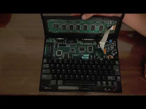 Opening up the Tandy WP-2