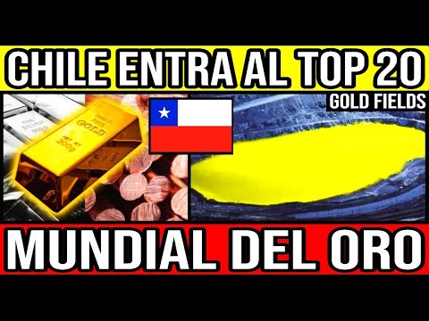 ¡Chile Entra al TOP 20 Mundial del Oro! 🇨🇱😱😱 #Chile #Valparaiso #ViñaDelMar #BioBio #Santiago
