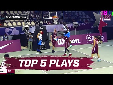 Top 5 Plays - 2016 FIBA 3x3 All Stars | 3x3 Basketball