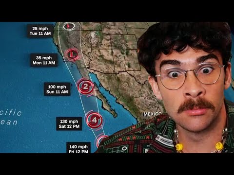 Hasan Realizes Hurricane Hilary Will Flood His House