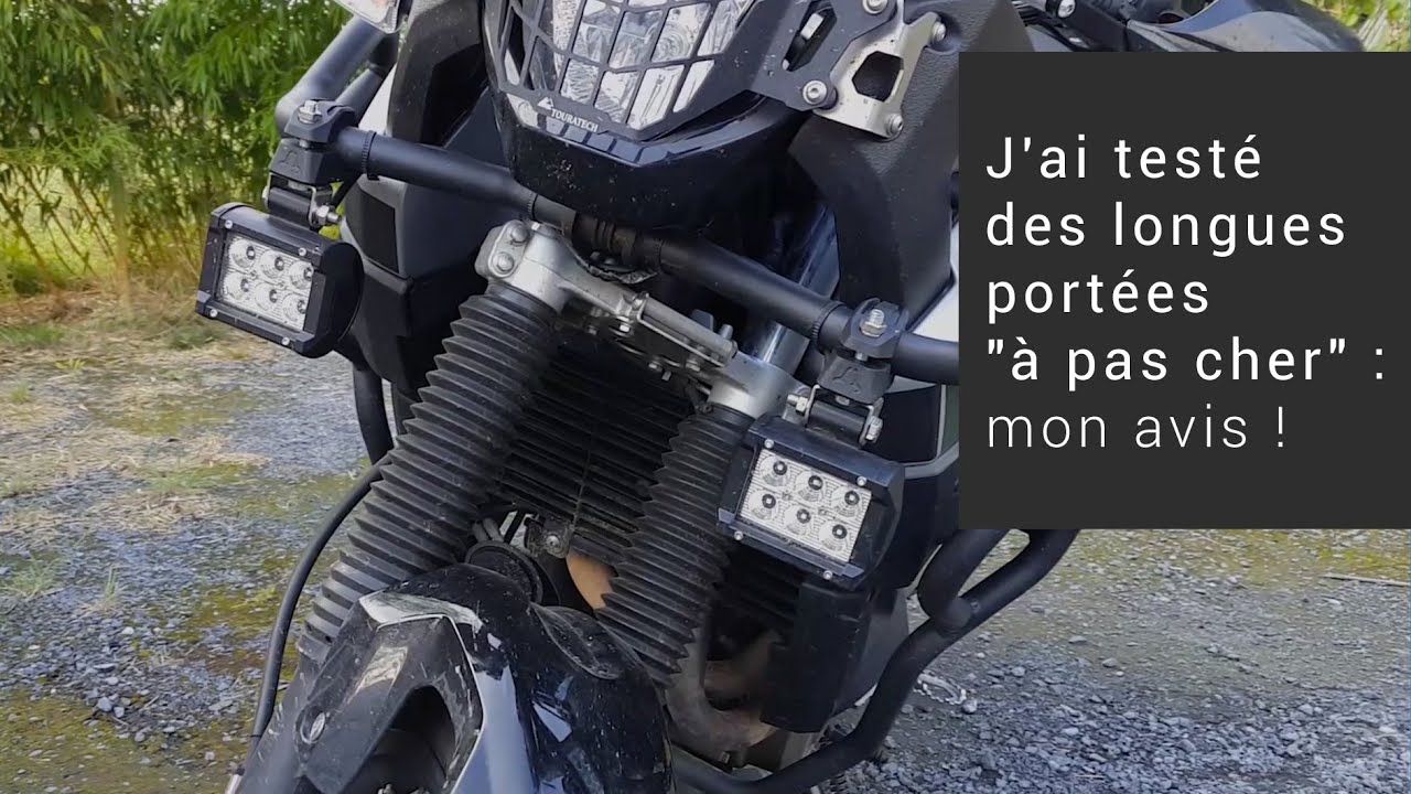 Test des longues portées moto à pas cher : mon avis !