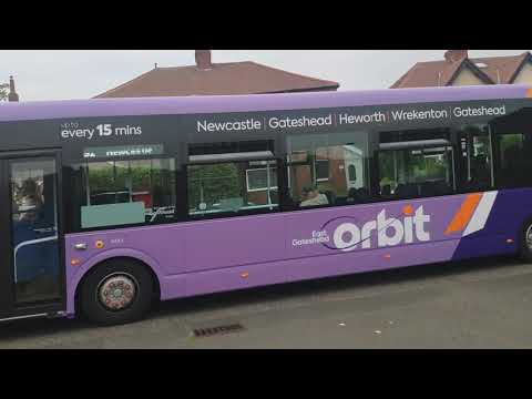 *BRAND NEW LIVERY* East Gateshead Orbit 52 - Go North East 5444 - NK66 EVD
