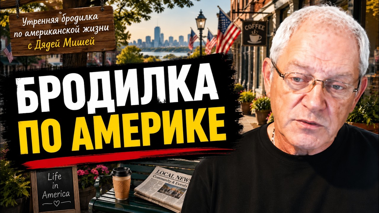 Утренняя бродилка по американской жизни с Дядей Мишей