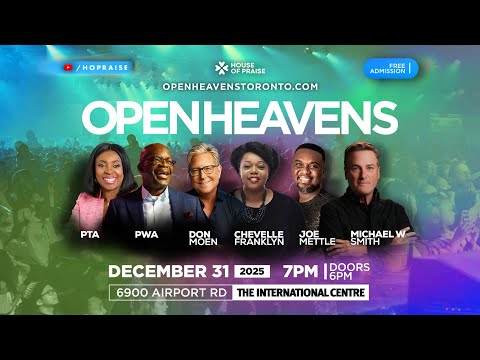 Open Heavens Toronto 2025: PART 1 |Michael W. Smith, Don Moen, Chevelle Franklyn, Joe Mettle