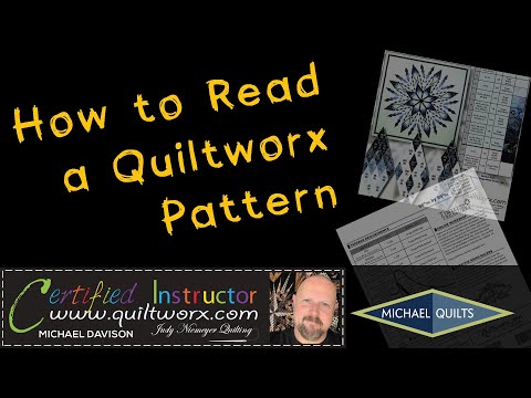 How To Read a Quiltworx Pattern - Judy Niemeyer Foundation Paper Piecing