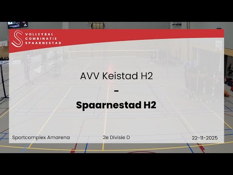 22 Nov 25 - AVV Keistad H2 vs Spaarnestad H2