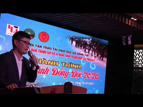 ÔNG NGUYỄN CHUNG THỦY, PHÓ ĐẠI SỨ PHÁT BIỂU TẠI HỘI TÂN TRÀO