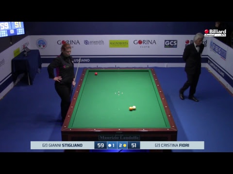 Fiori Cristina VS Stigliano Gianni Bartolomeo - 20° Campionato Italiano Lusciano