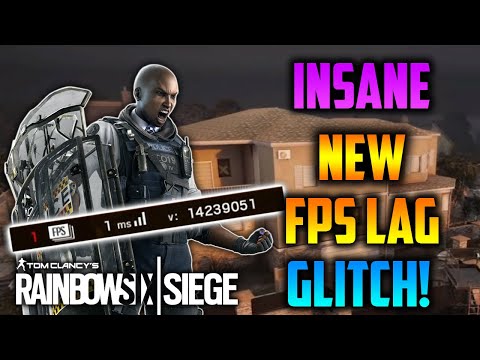 INSANE *NEW* FPS DROP/ LAG GLITCH! - Rainbow Six Siege