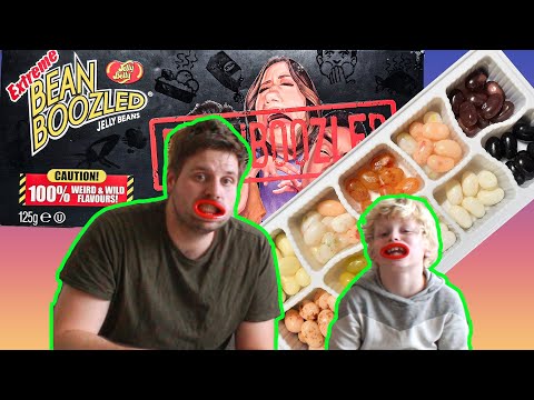 Vi kaster næsten op af Bean Boozled