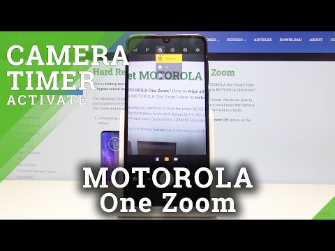 How to Use Camera Timer in Motorola One Zoom – Photo Delay Feature