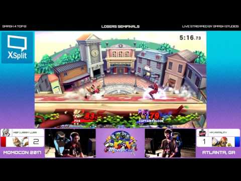 Momocon 2017: MSF | Larry Lurr (Fox) vs YP | Fatality - (Falcon) - Losers Semis