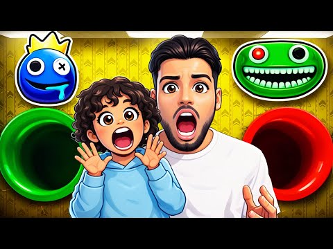 MY BROTHER TAKEN THE WRONG SLIDE on ROBLOX!