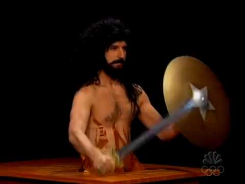 Late Night 'New Athens Olympic Mascot 7/21/04