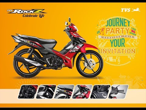 TVS RockZ 125 Walkaround