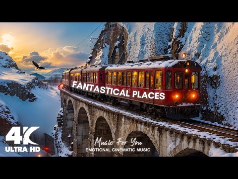 Winter 4K | Most Beautiful Winter Around The World in 4K UHD