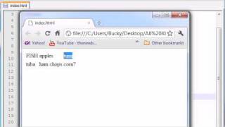 XHTML and CSS Tutorial - 11 - Tables