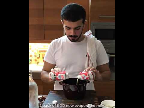 احمد الزامل طبخات رمضان بنكوتا بلجيلاتين😋😭