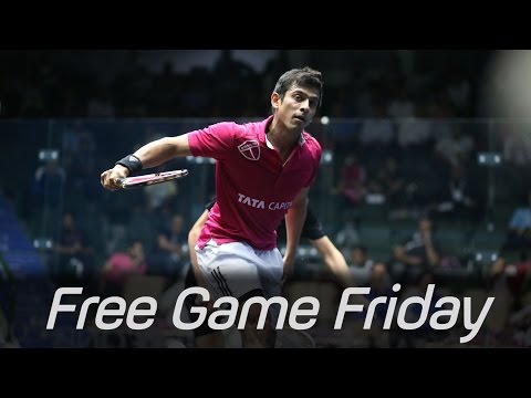 Squash: Free Game Friday - Saurav Ghosal v Peter Creed - Windy City Open 2014