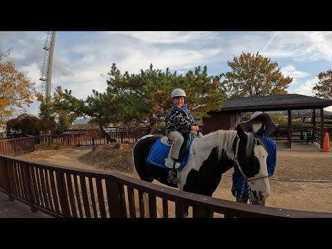 2022.10.29 부산 렛츠런파크 승마체험 슬레드힐